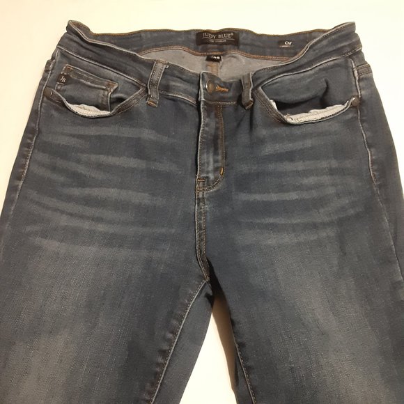 Judy Blue Capri Fit Cropped Comfort Stretch Women's Jeans 7/28 JB82154DK - Picture 2 of 7